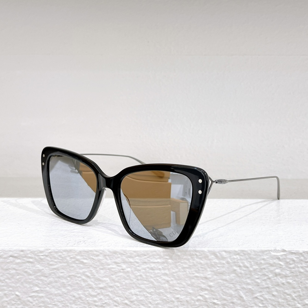 Dior Square Metal Frame SunglassesTop Quality (Replica）