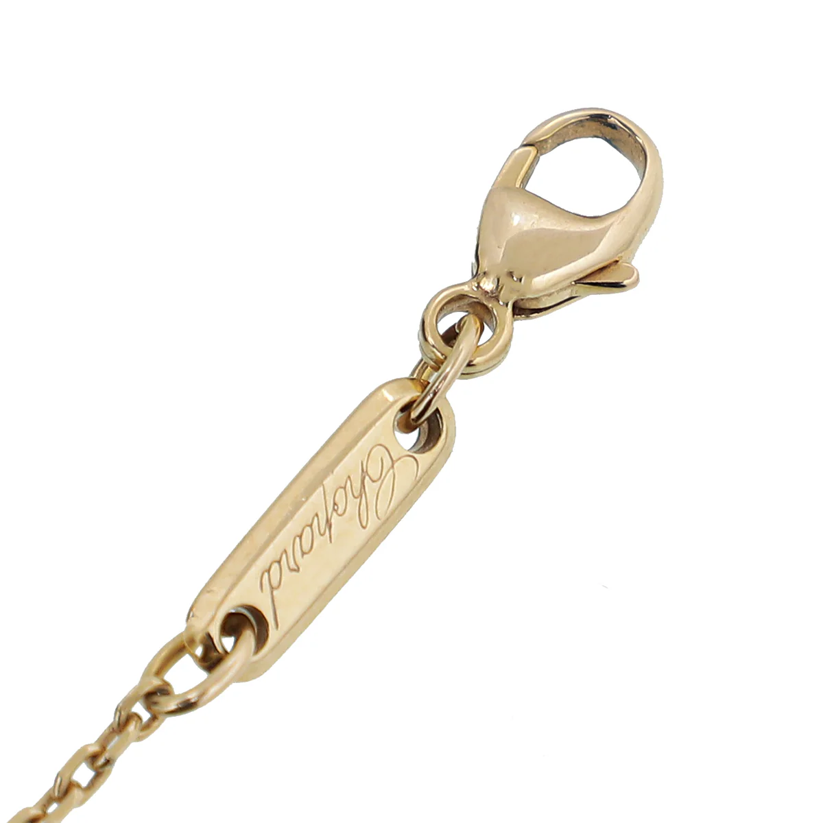 Chopard 18K Rose Gold 1 Diamond Happy Bubbles Pendant Necklace