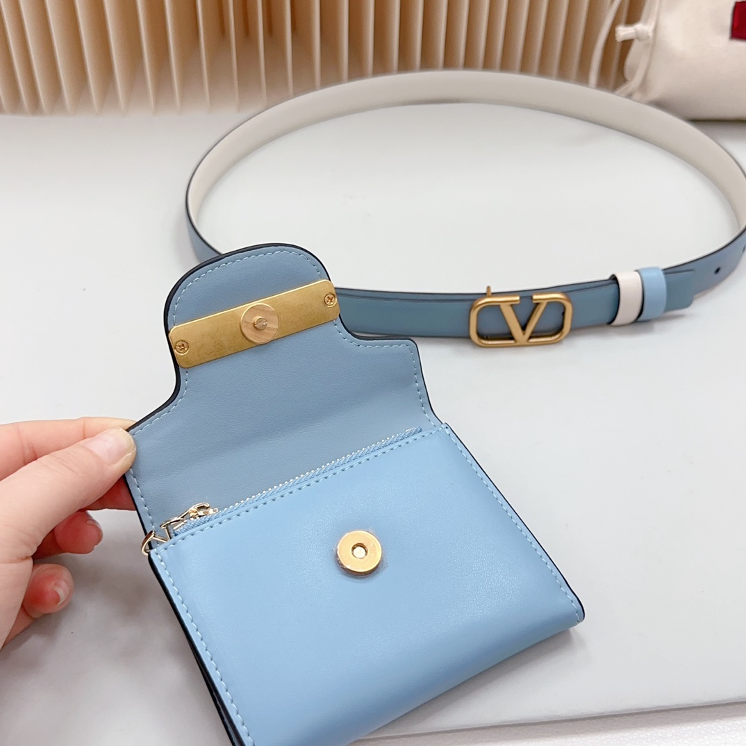 Valentino Leather Belts 1:1 Mirror Version