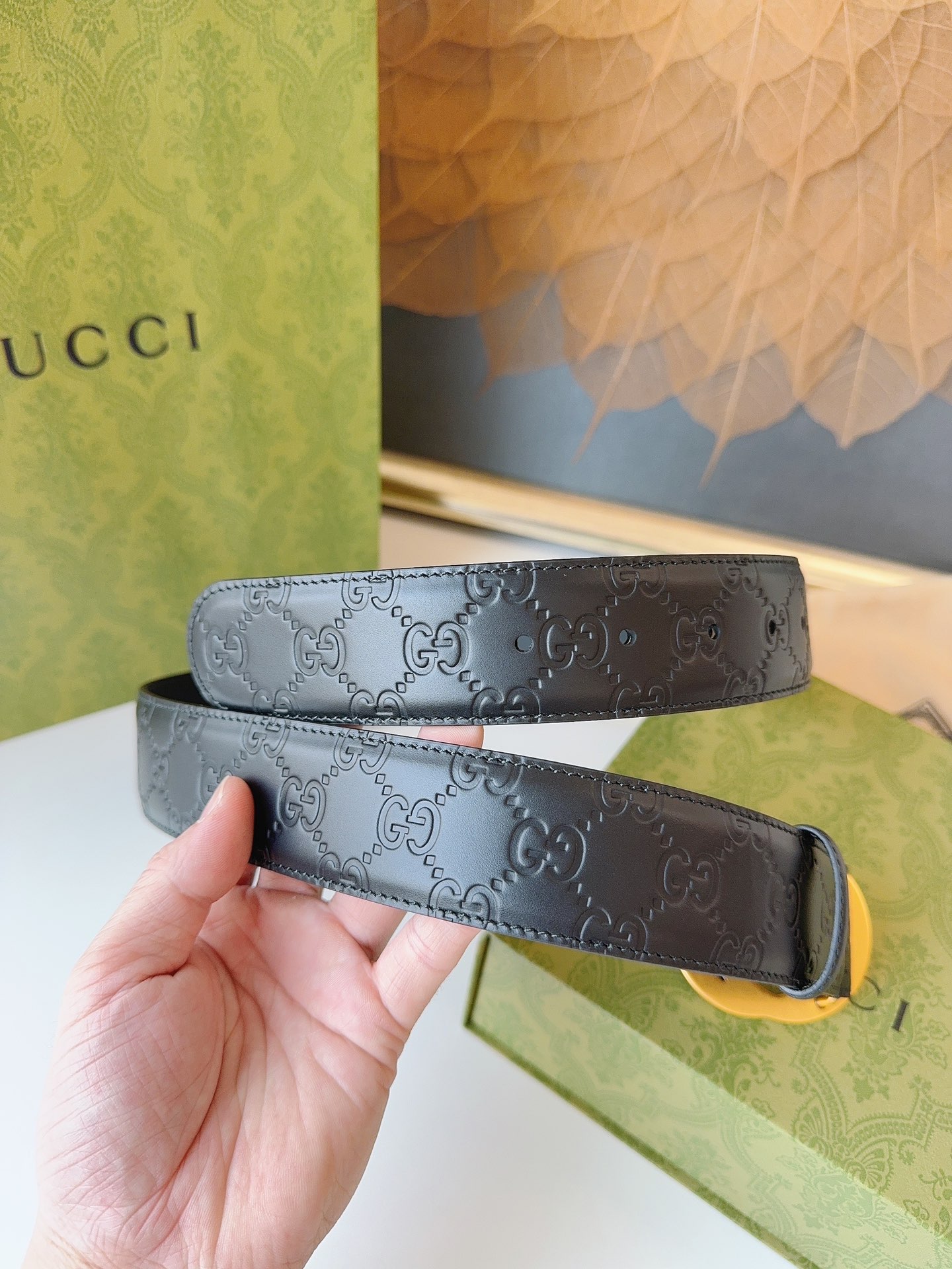 Gucci Leather Belts 1:1 Mirror Version
