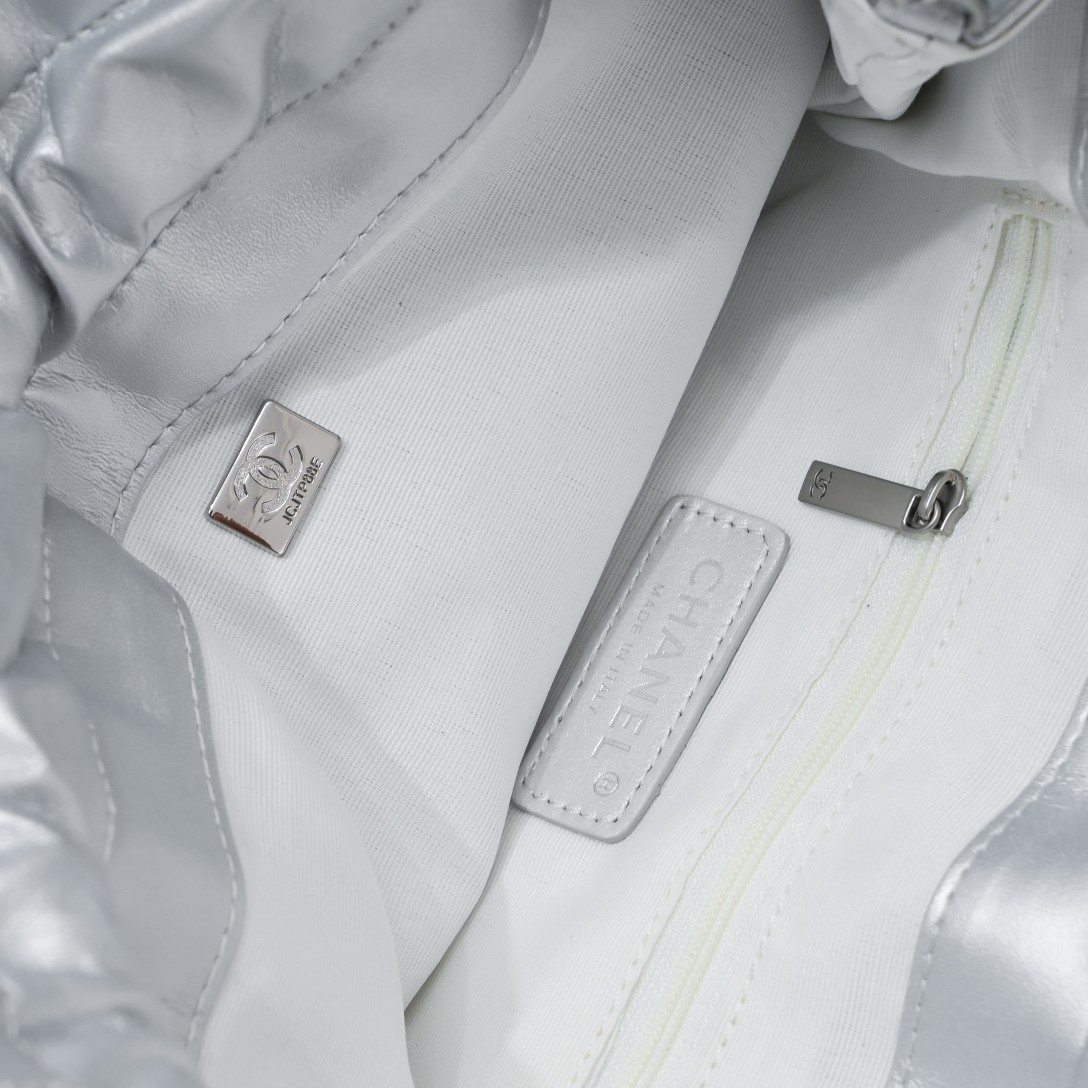 Chanel Drawstring Trash Bag Shoulder Bag Handbag