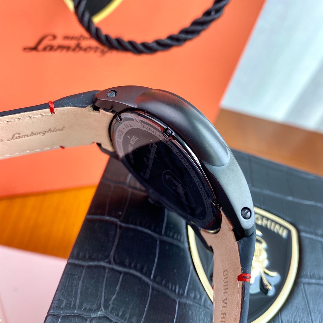 Tonino Lamborghini New Spyder Chronograph Black / red