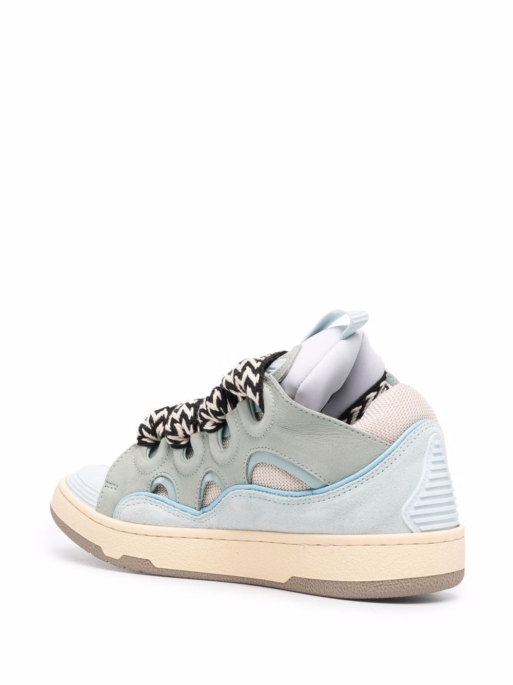 Lanvin LEATHER CURB SNEAKERS(Replica)