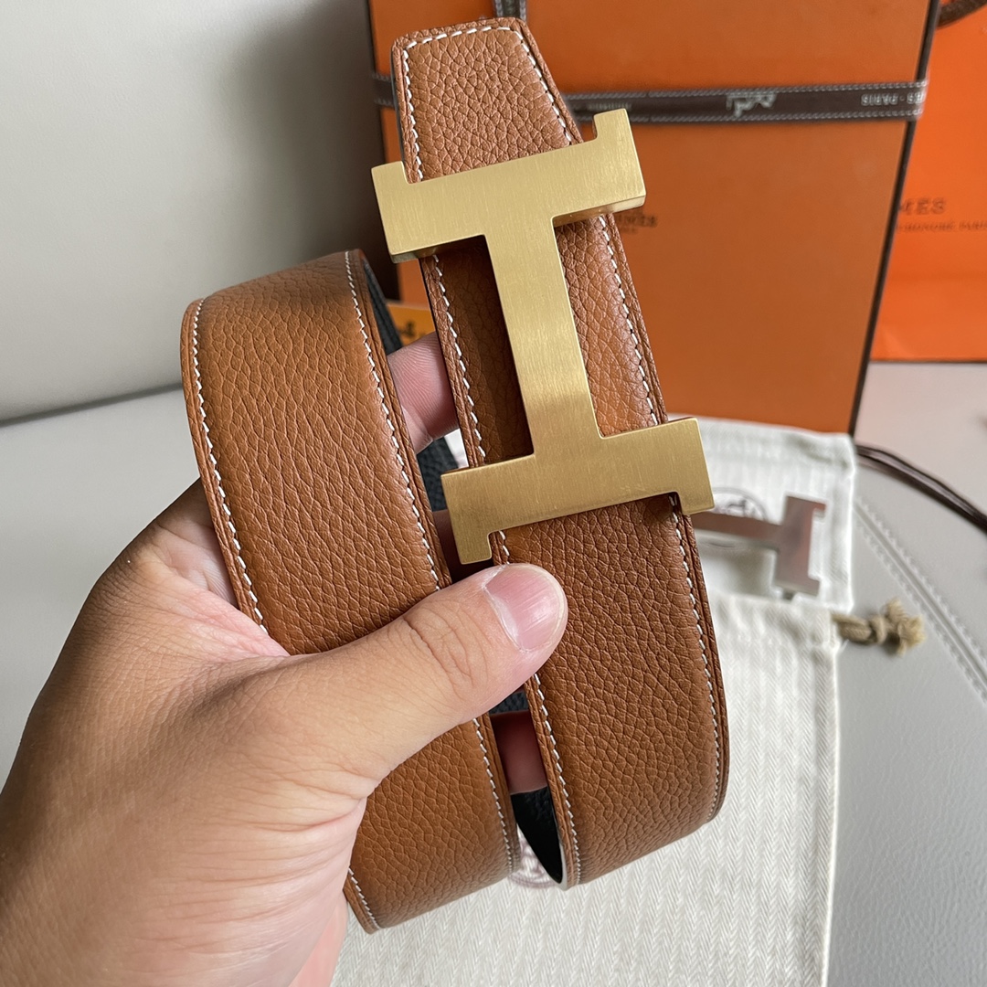 Hermes Leather Belts 1:1 Mirror Version