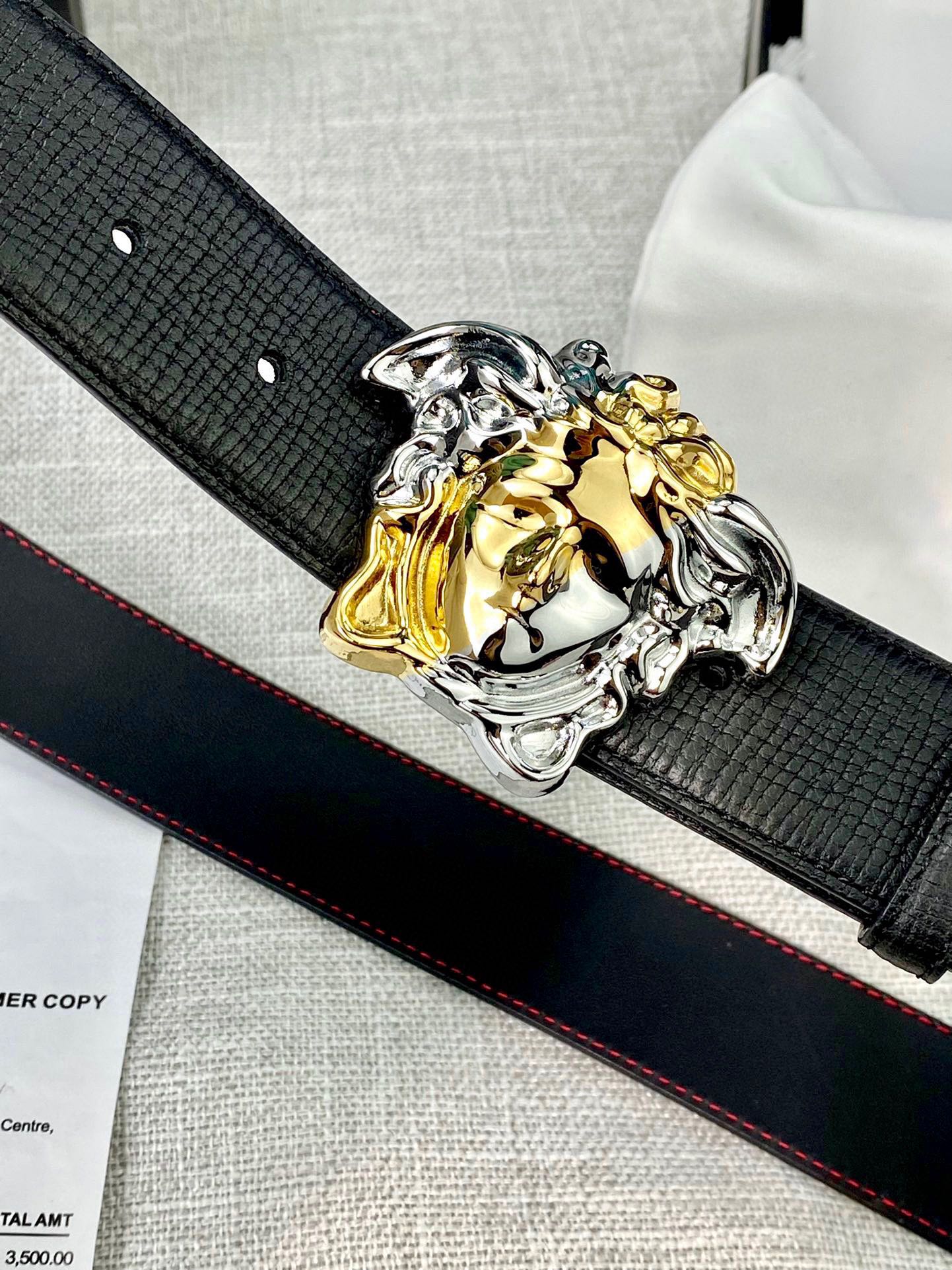 Versace Leather Belts 1:1 Mirror Version