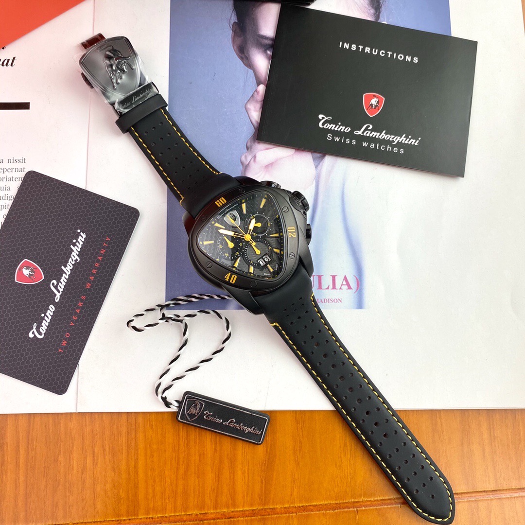 Tonino Lamborghini New Spyder Chronograph Yellow / Black