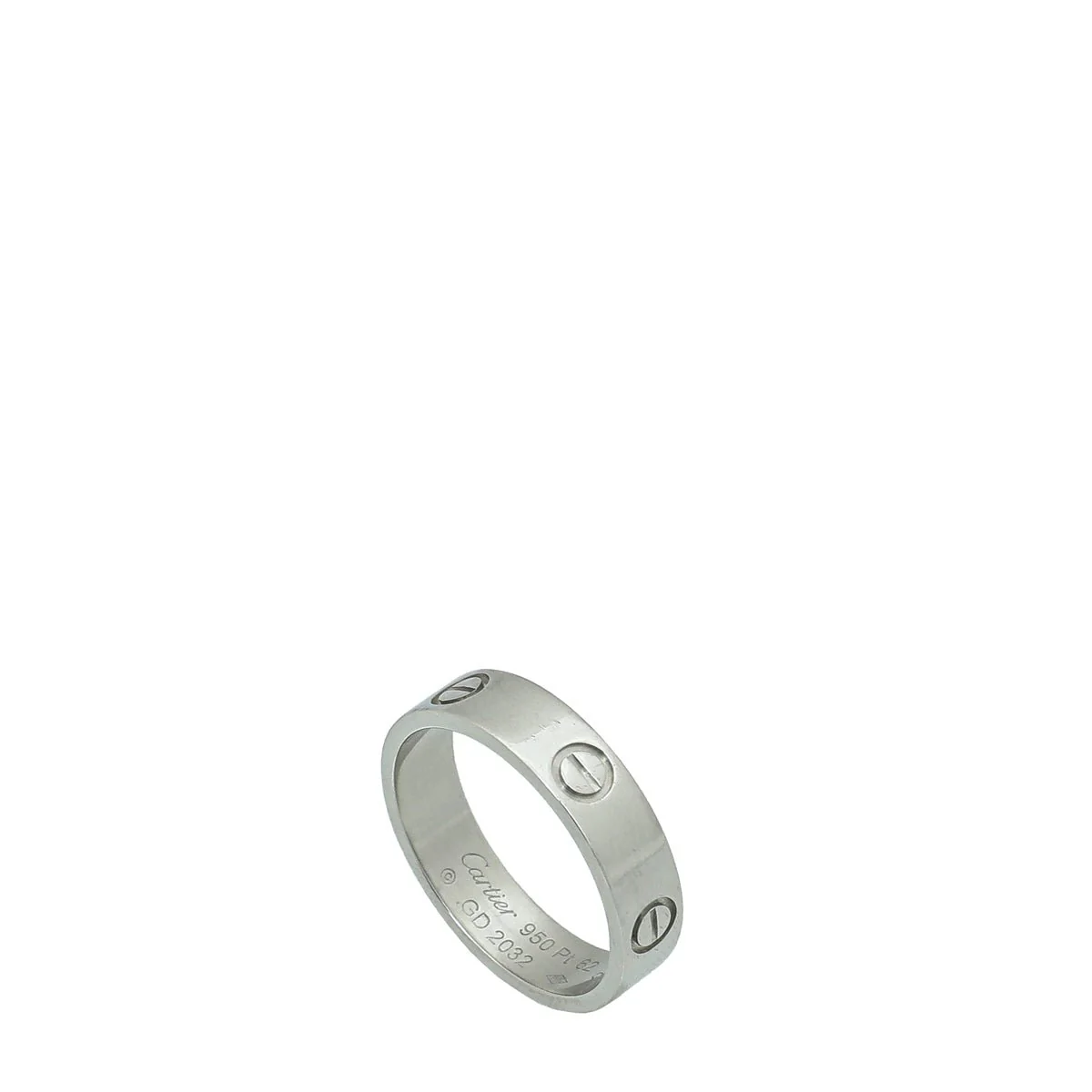 Cartier Platinum Love Ring 62