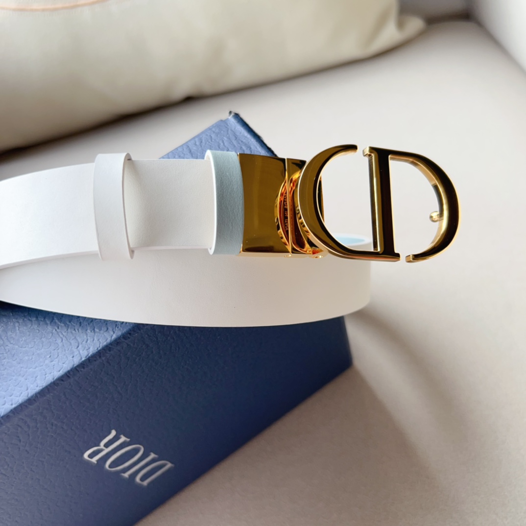 Dior Leather Belts 1:1 Mirror Version