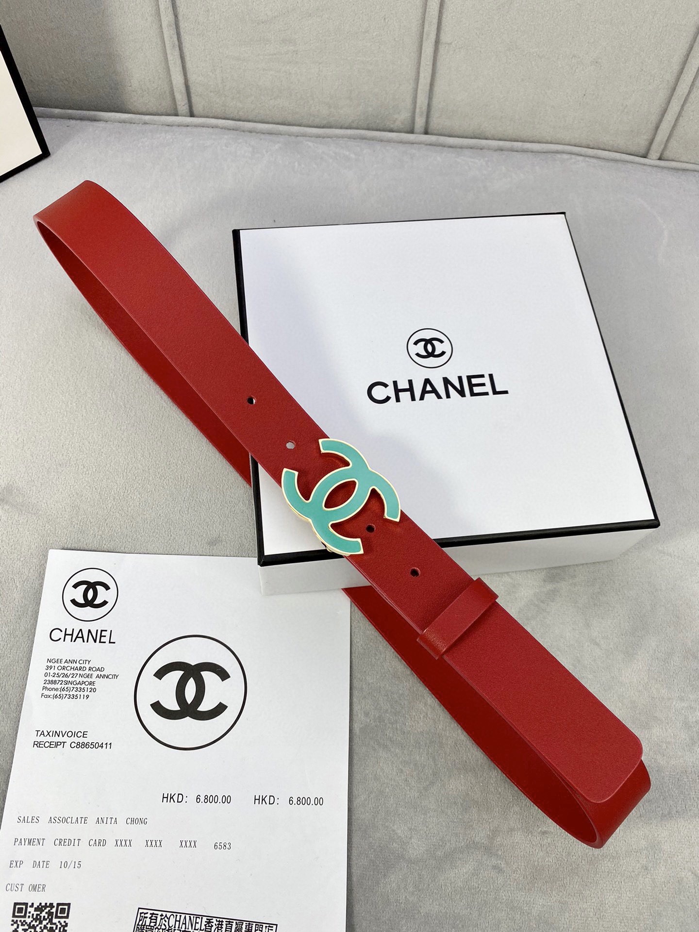 Chanel Leather Belts 1:1 Mirror Version