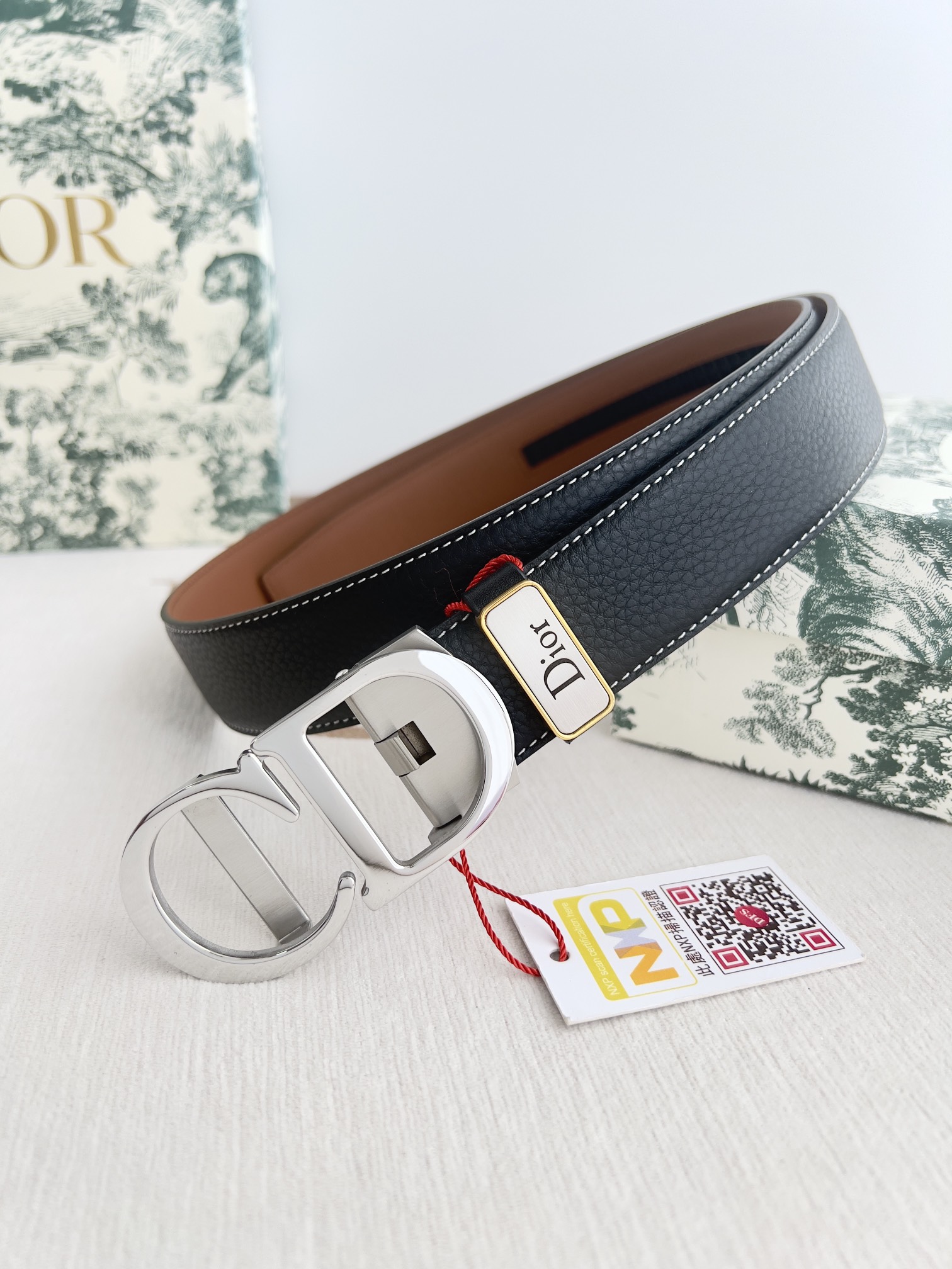 Dior Leather Belts 1:1 Mirror Version