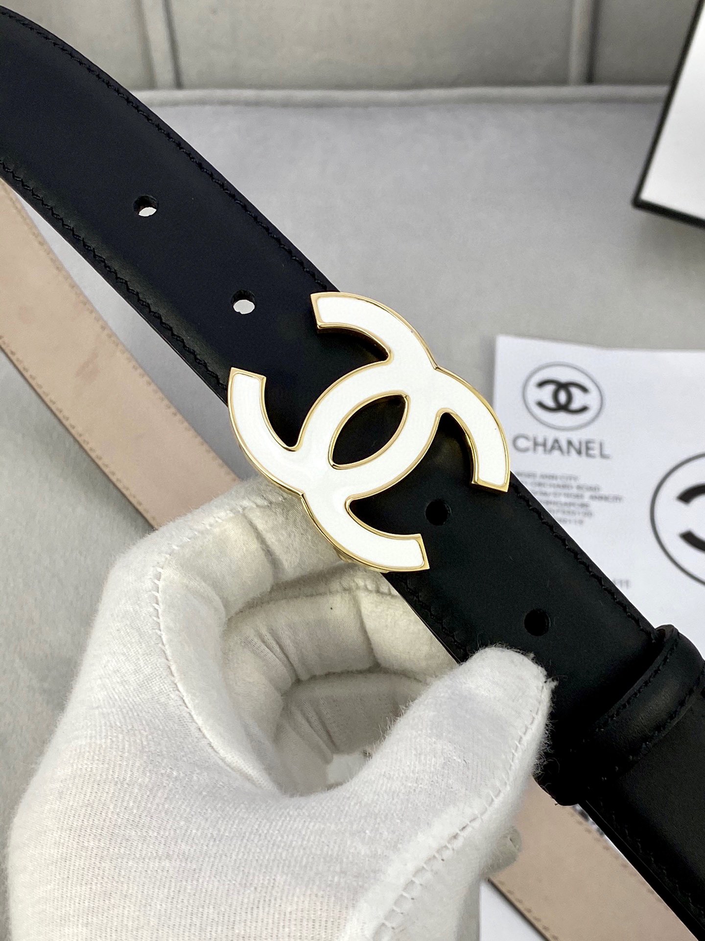 Chanel Leather Belts 1:1 Mirror Version