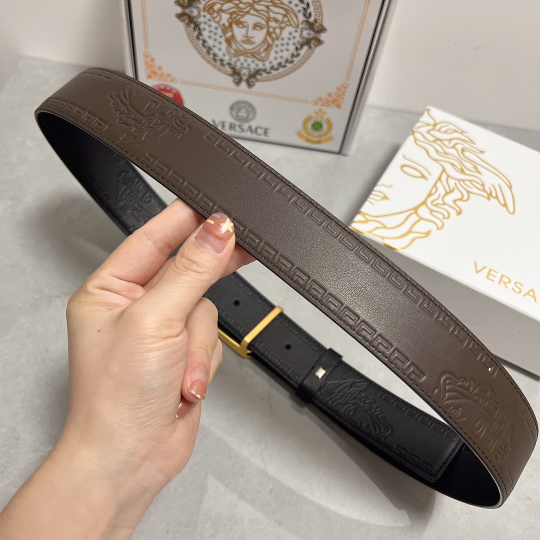 Versace Leather Belts 1:1 Mirror Version