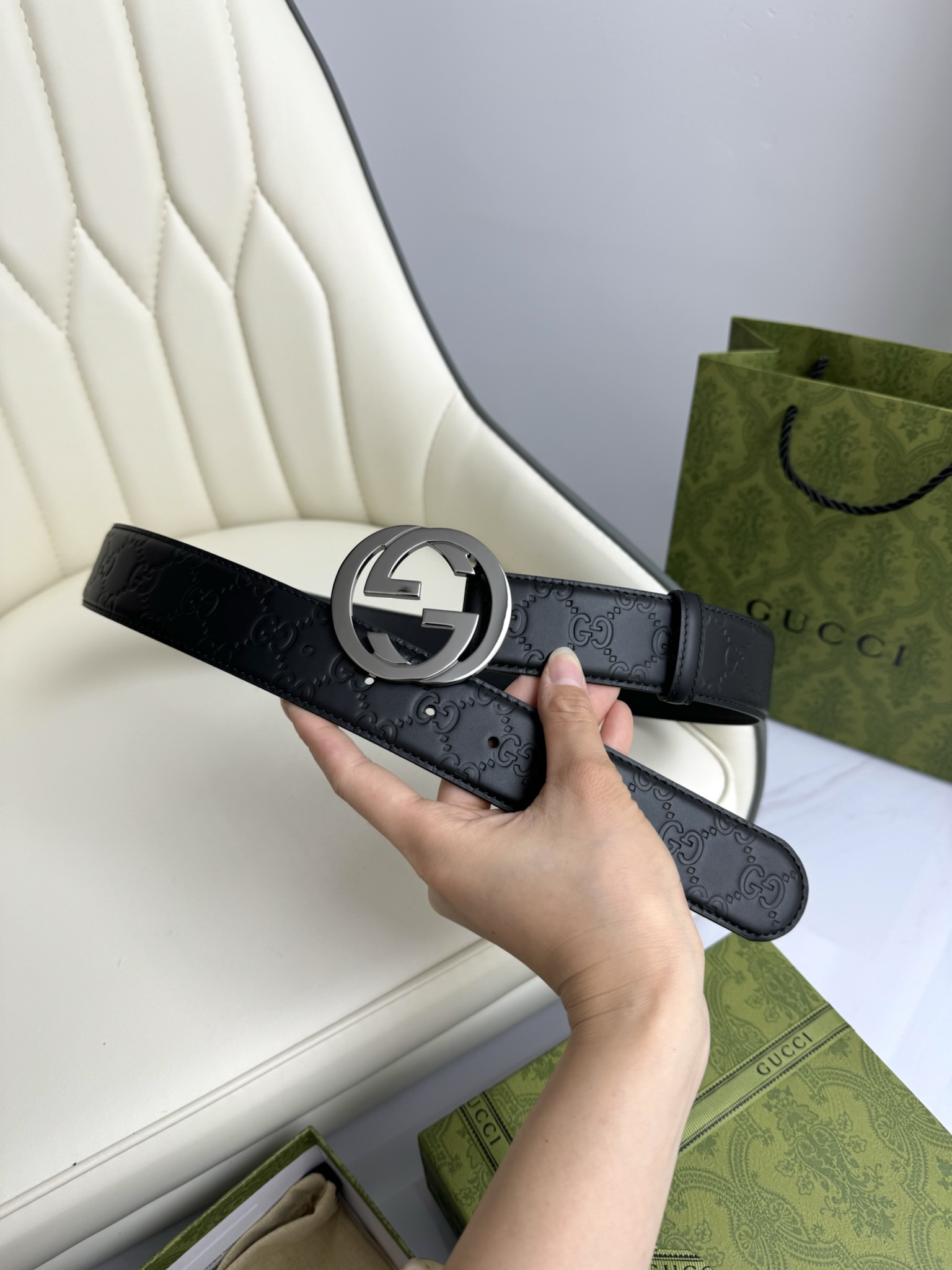 Gucci Leather Belts 1:1 Mirror Version