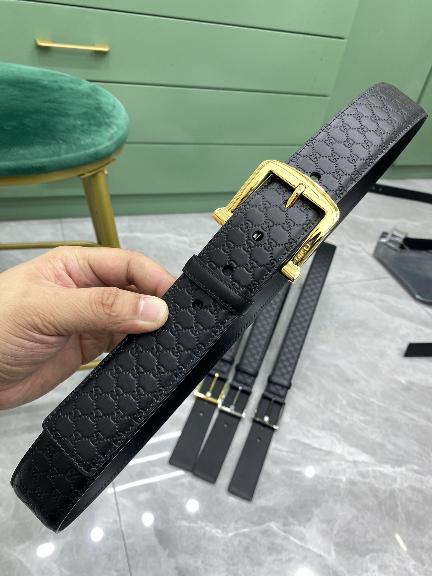 Gucci Leather Belts 1:1 Mirror Version
