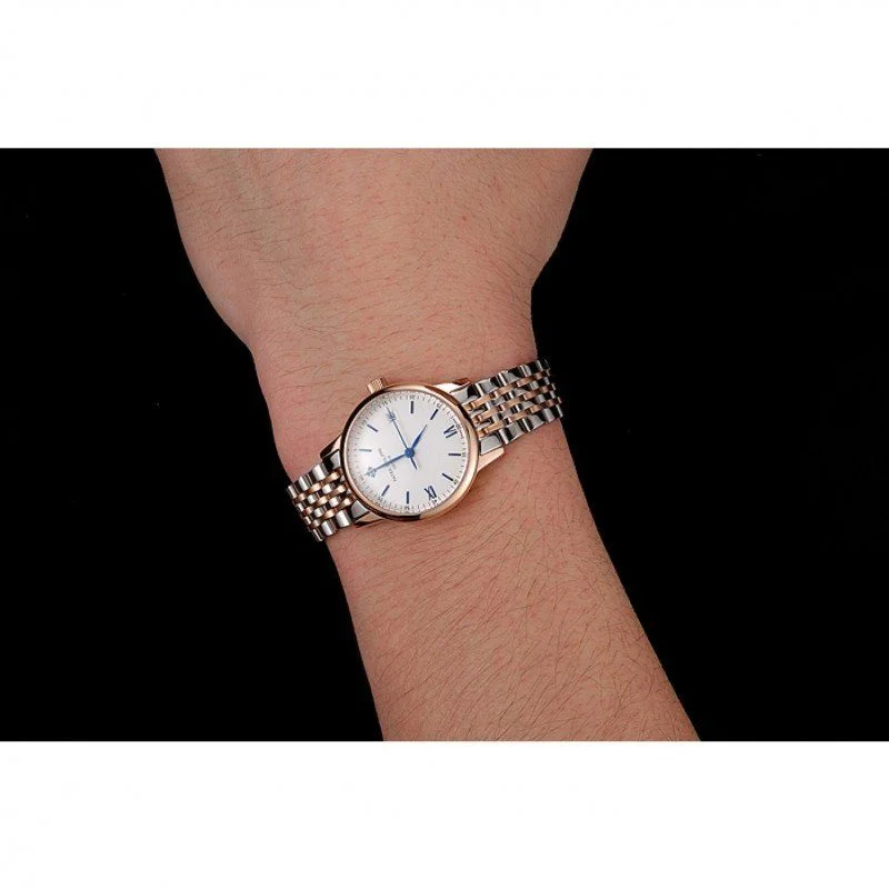 Calatrava Ladies Dial White 28 mm, Yellow Gold