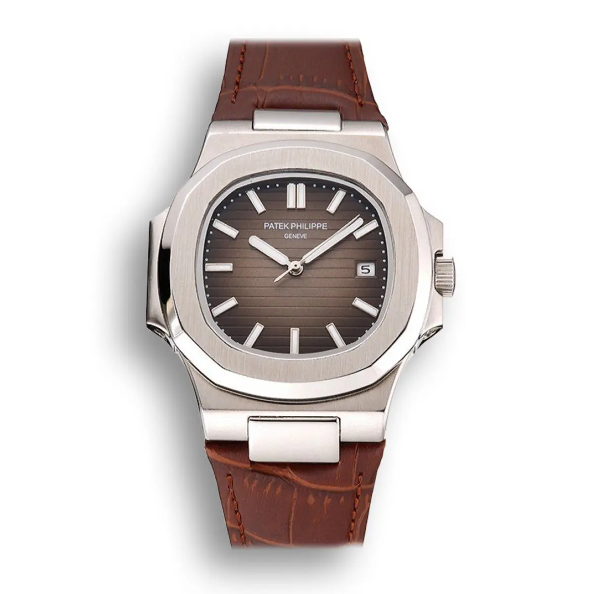 Nautilus 5711G-011 Dial Black 40 mm, Stainless Steel