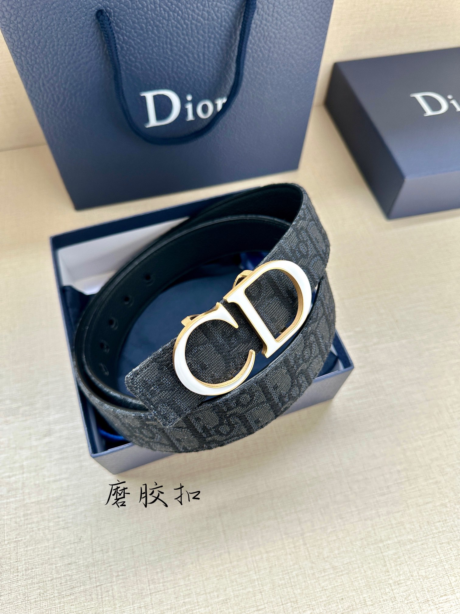 Dior Leather Belts 1:1 Mirror Version