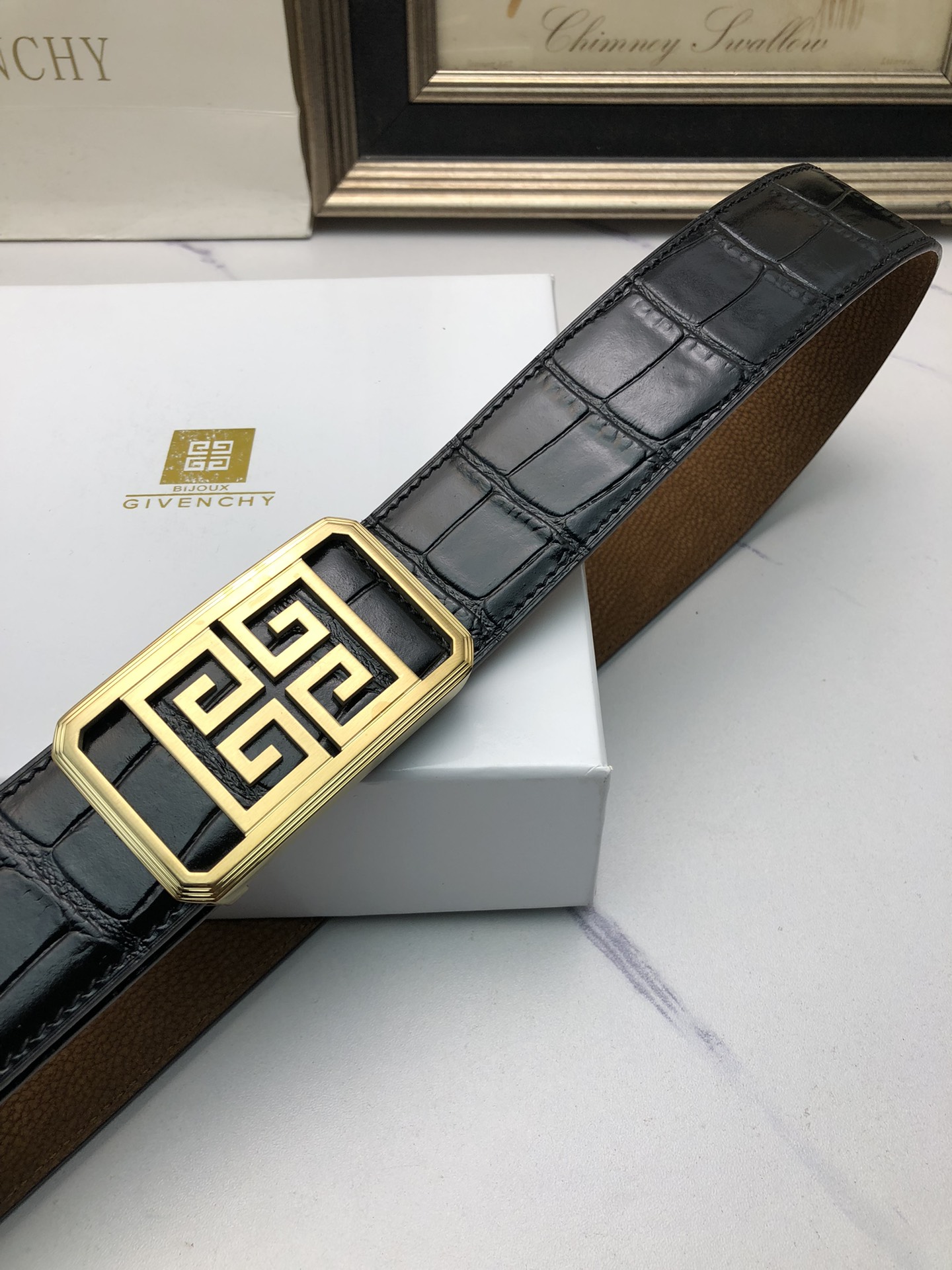 Givenchy Leather Belts 1:1 Mirror Version