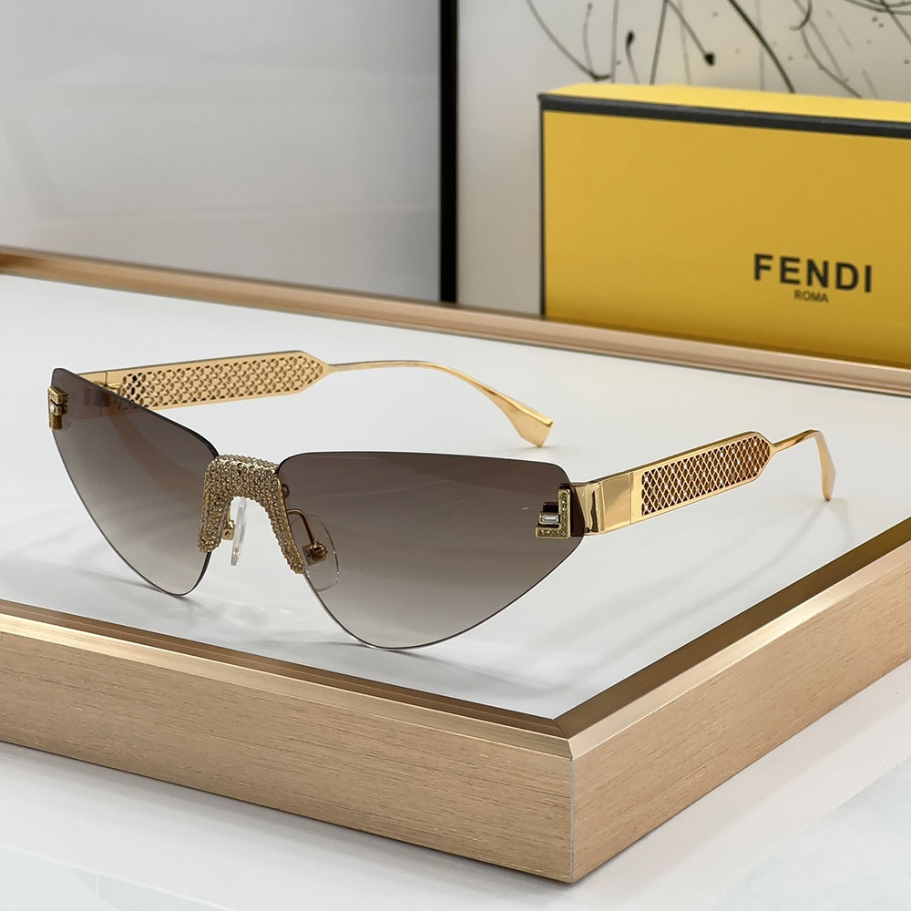 Fendi Frameless Design Sunglasses Top quality （Replica）