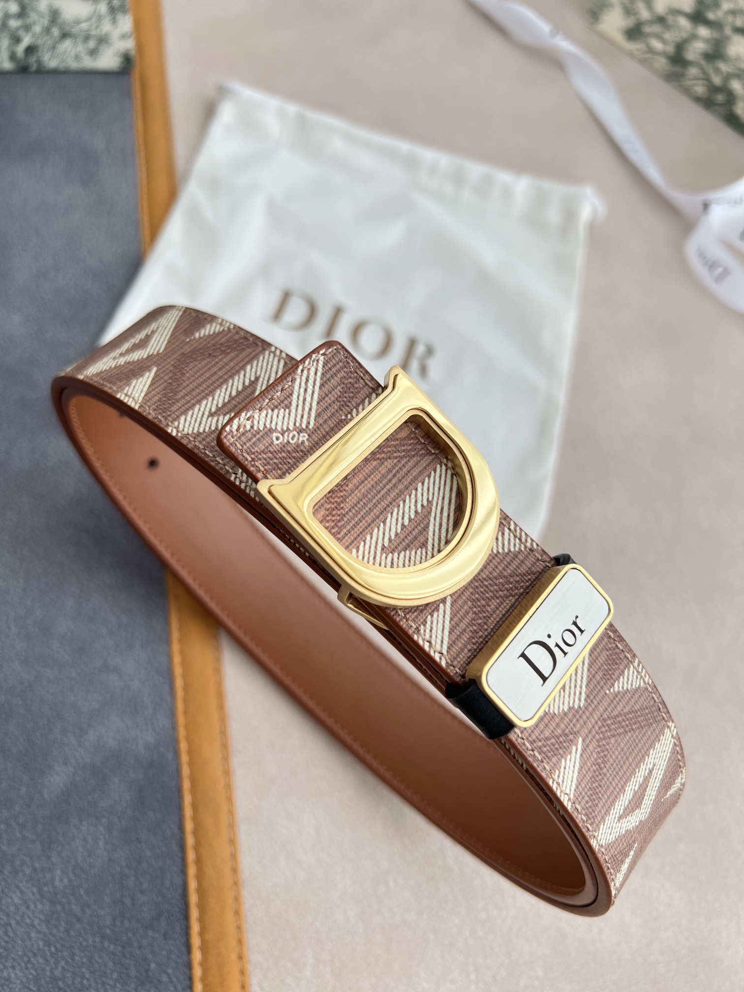 Dior Leather Belts 1:1 Mirror Version
