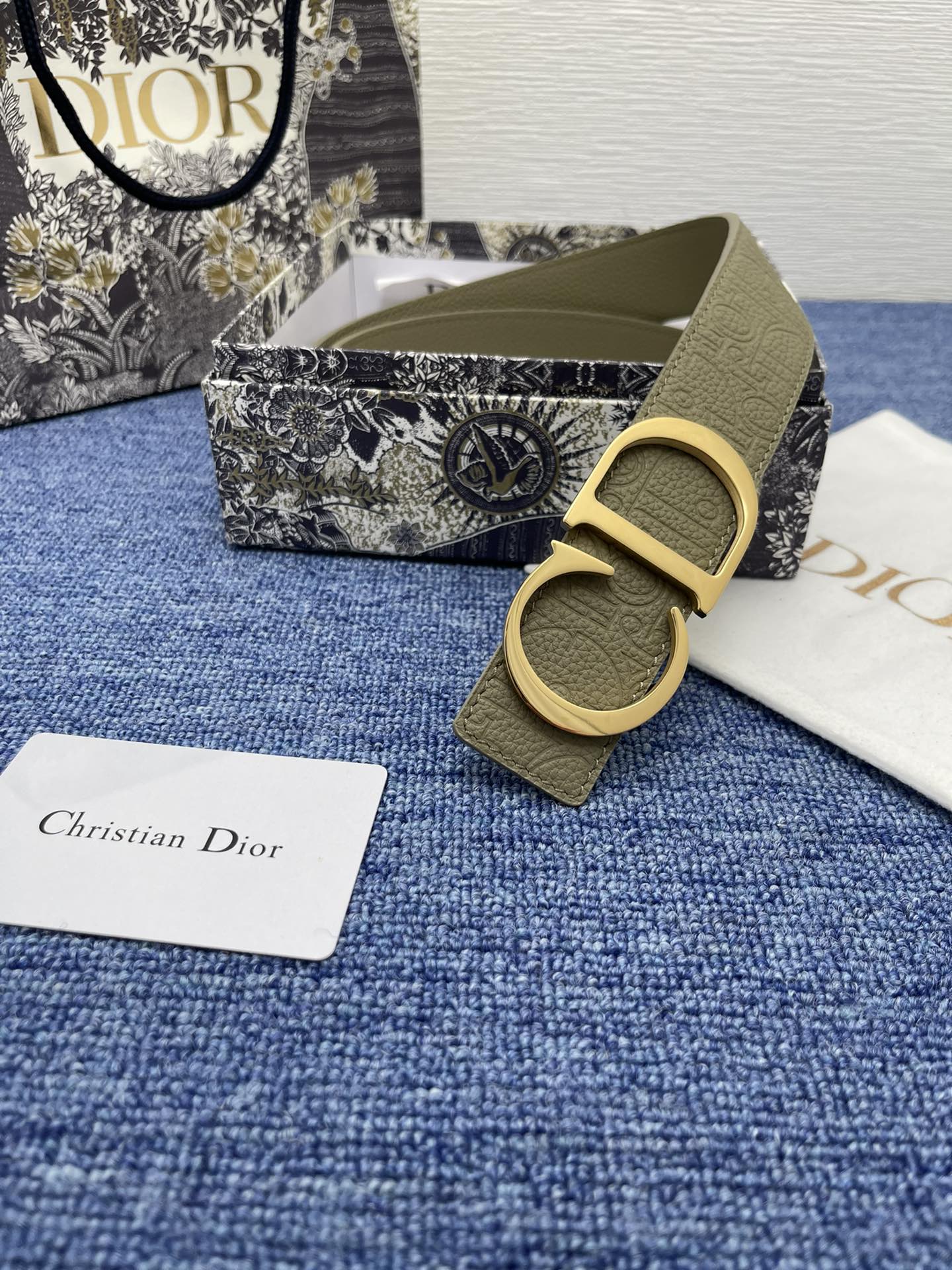 Dior Leather Belts 1:1 Mirror Version