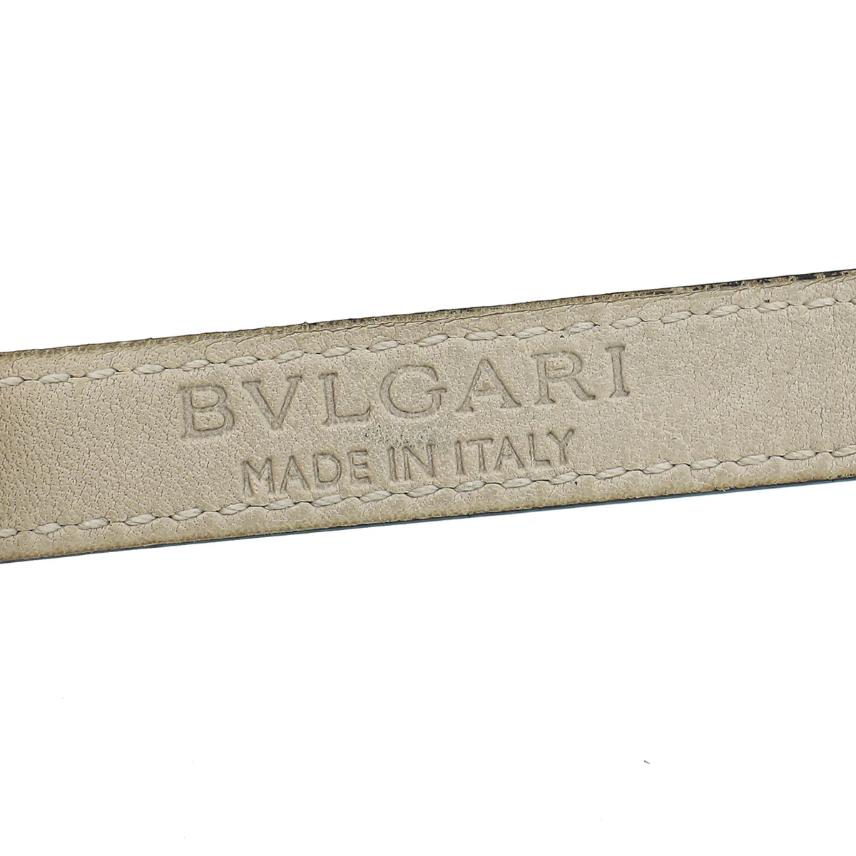 Bvlgari Metallic Silver Serpenti Forever Double Coil Bracelet