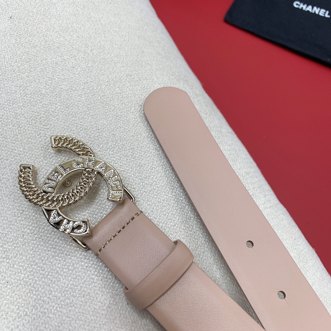 Chanel Leather Belts 1:1 Mirror Version