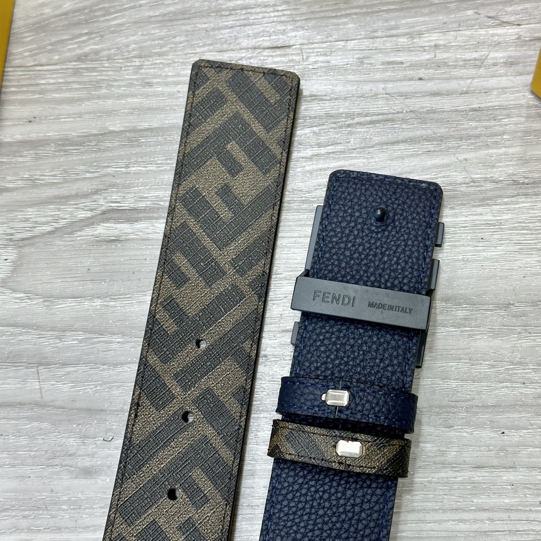 Fendi Leather Belts 1:1 Mirror Version