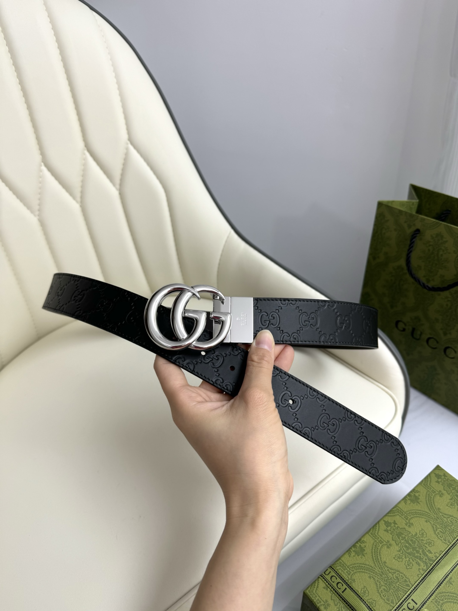 Gucci Leather Belts 1:1 Mirror Version