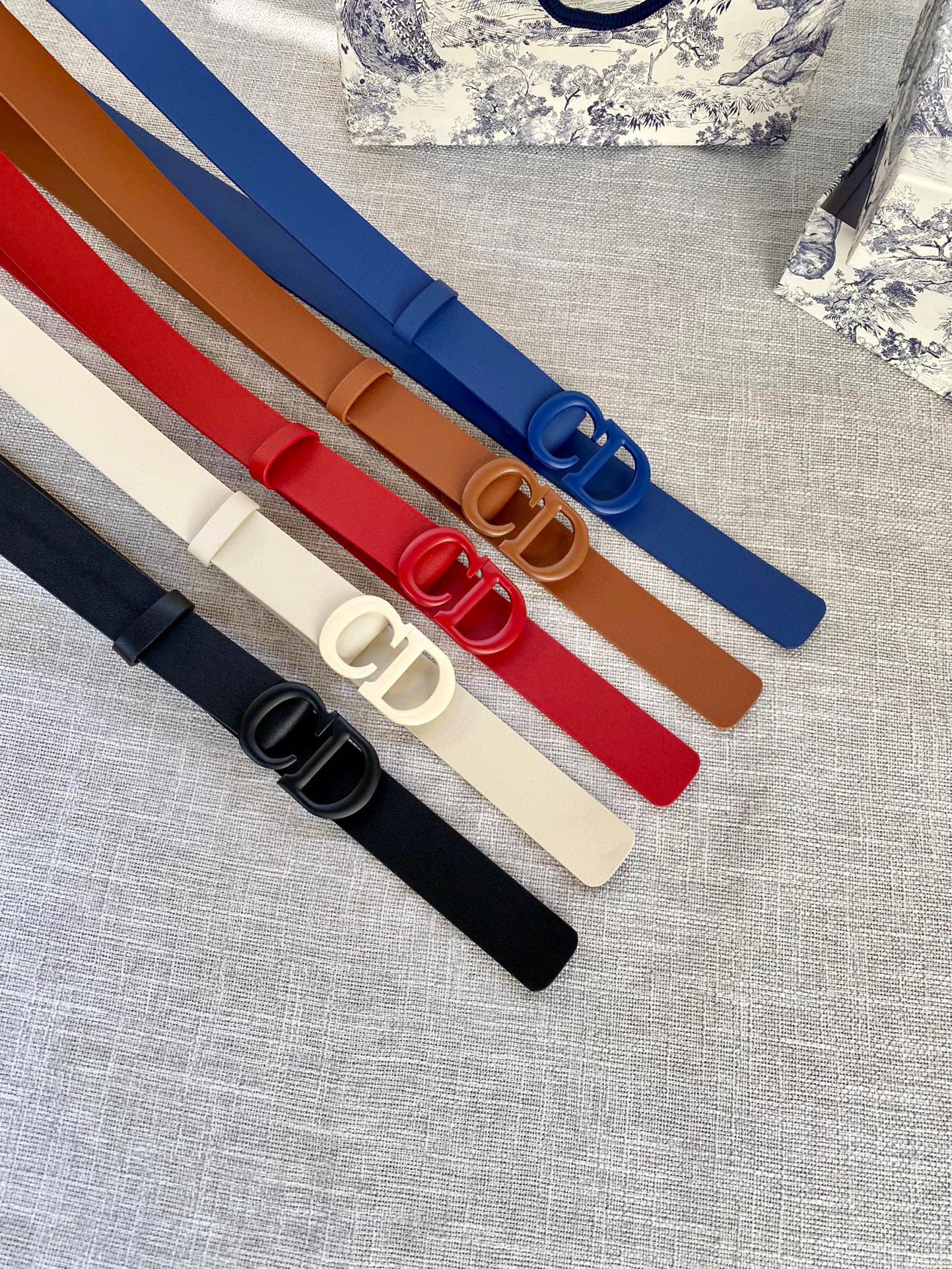 Dior Leather Belts 1:1 Mirror Version