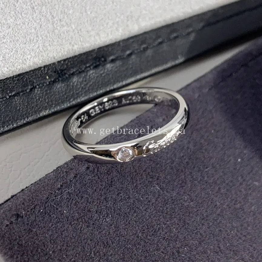 Cartier 1895 Wedding ring With 1 Diamonds White Gold