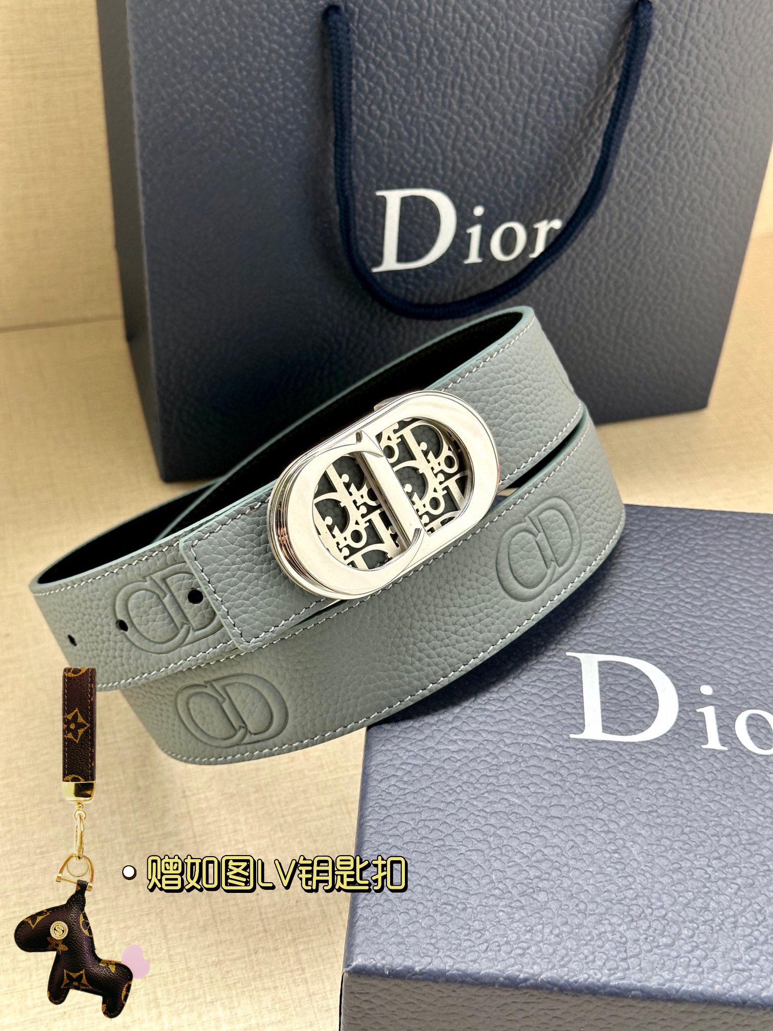Dior Leather Belts 1:1 Mirror Version