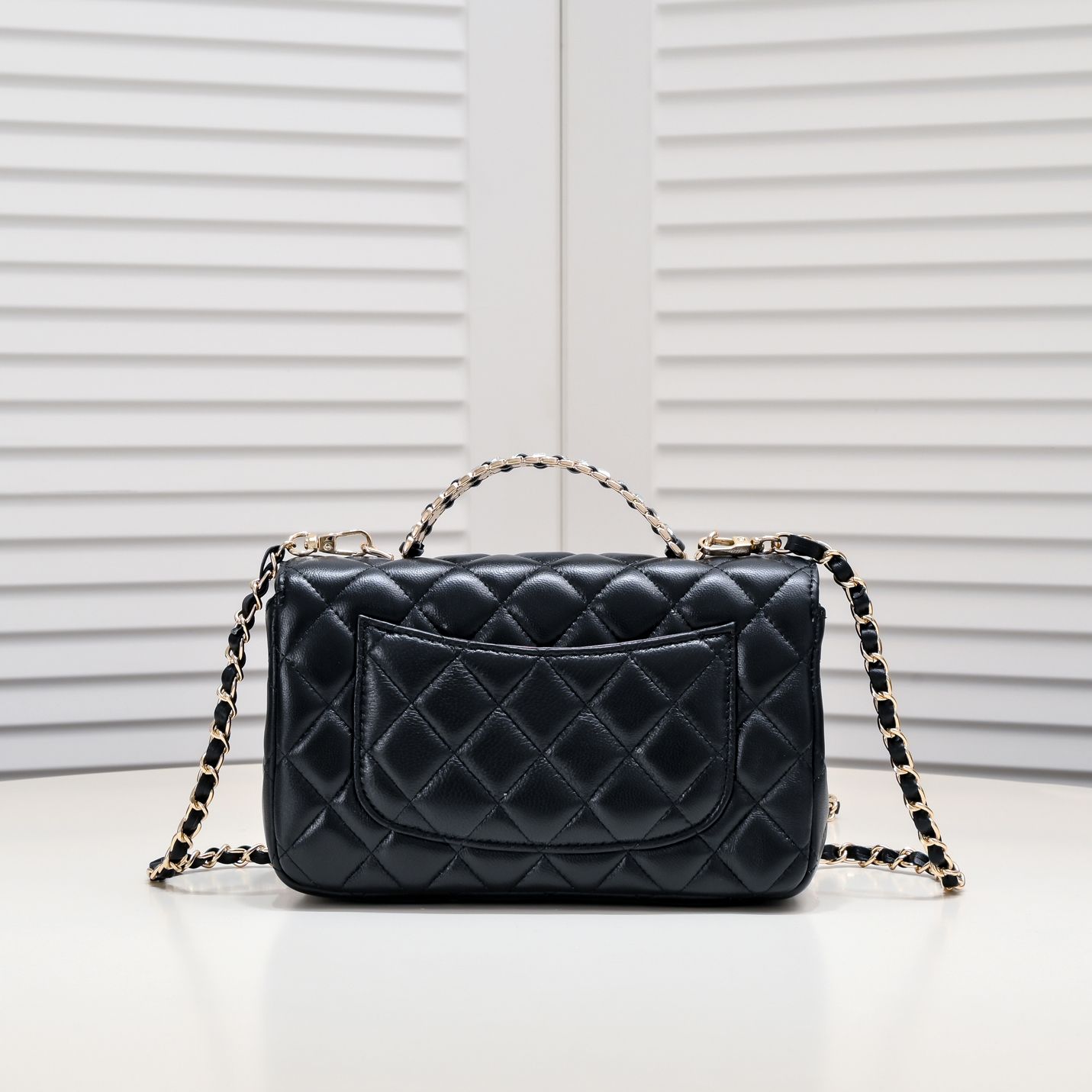 Chanel 23A Diamond Handle CF Mini Shoulder Bag Handbag