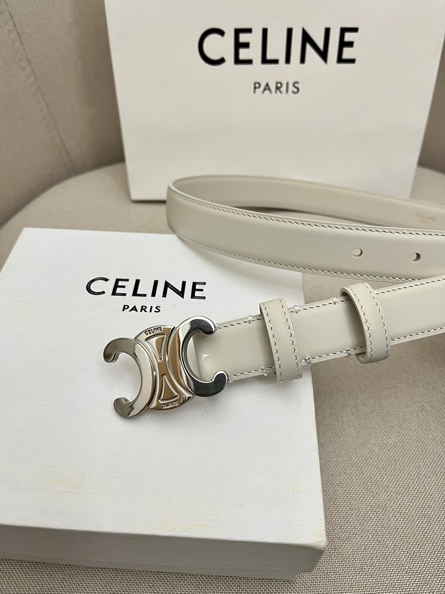 Celine Leather Belts 1:1 Mirror Version