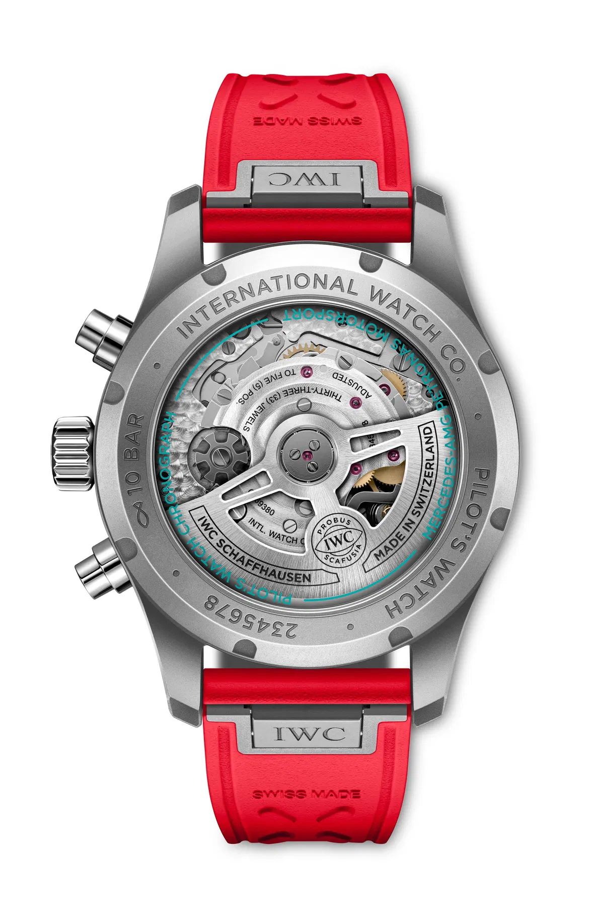 Schaffhausen Pilots watch chronograph 41 mercedes amg petronas formula one team iw388114