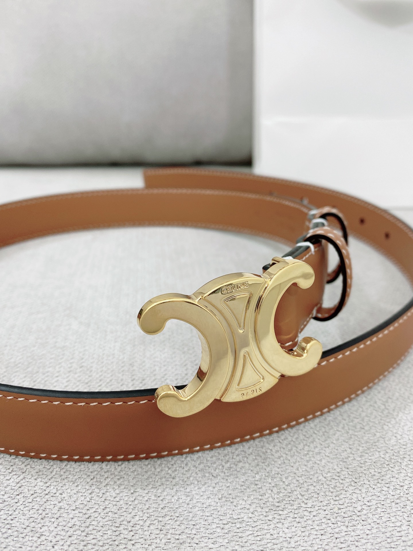Celine Leather Belts 1:1 Mirror Version