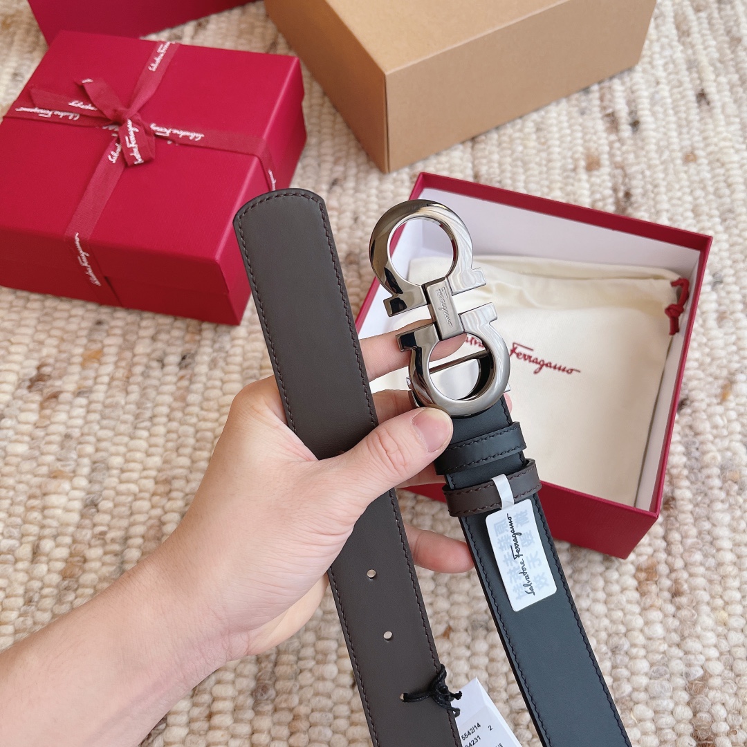 Ferrgamo Leather Belts 1:1 Mirror Version