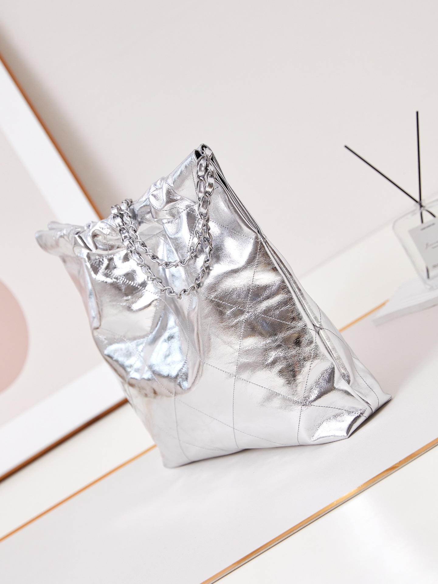 Chanel 10A Handbag Shoulder Bag Top Mirror Quality Version 22 bag AS3261