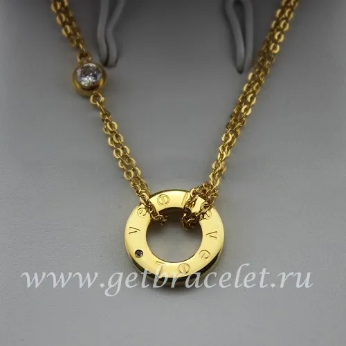 Imitation Cartier Love Bracelet Yellow Gold Diamonds B6038300