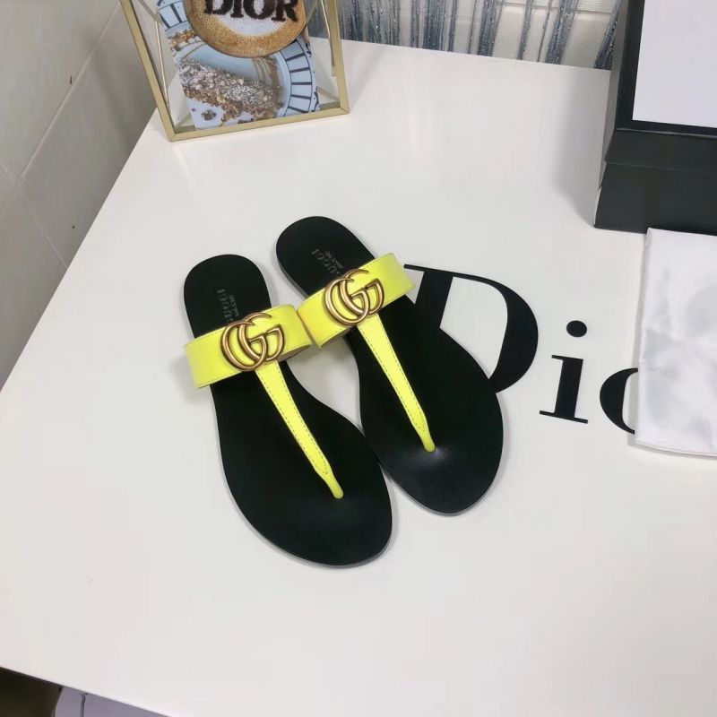 Gucci GG T-Strap Sandal 497444 (Replica)