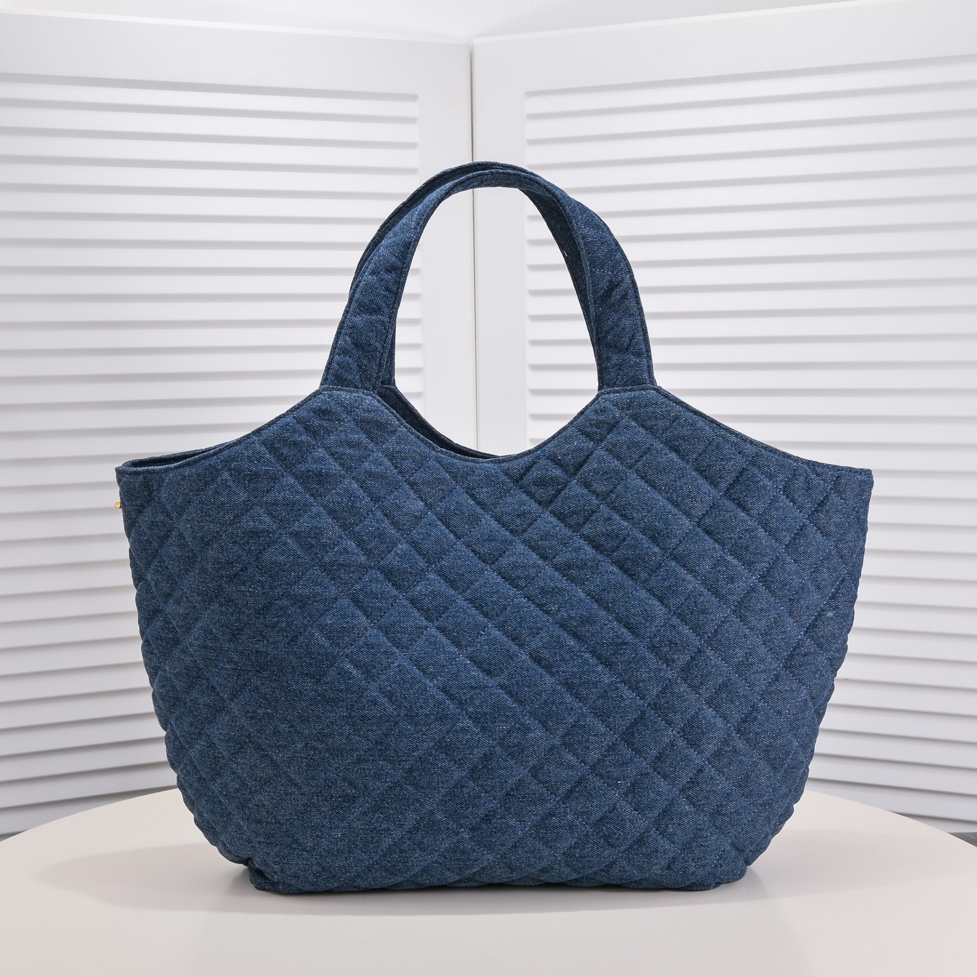 Saint Laurent YSL Icar Maxi Shopping Bag In Quilted  Shoulder Bag Handbag