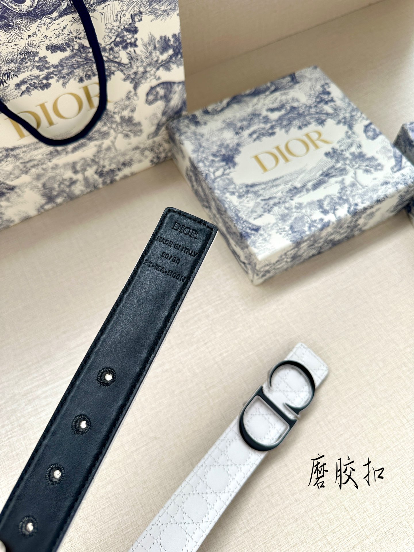 Dior Leather Belts 1:1 Mirror Version