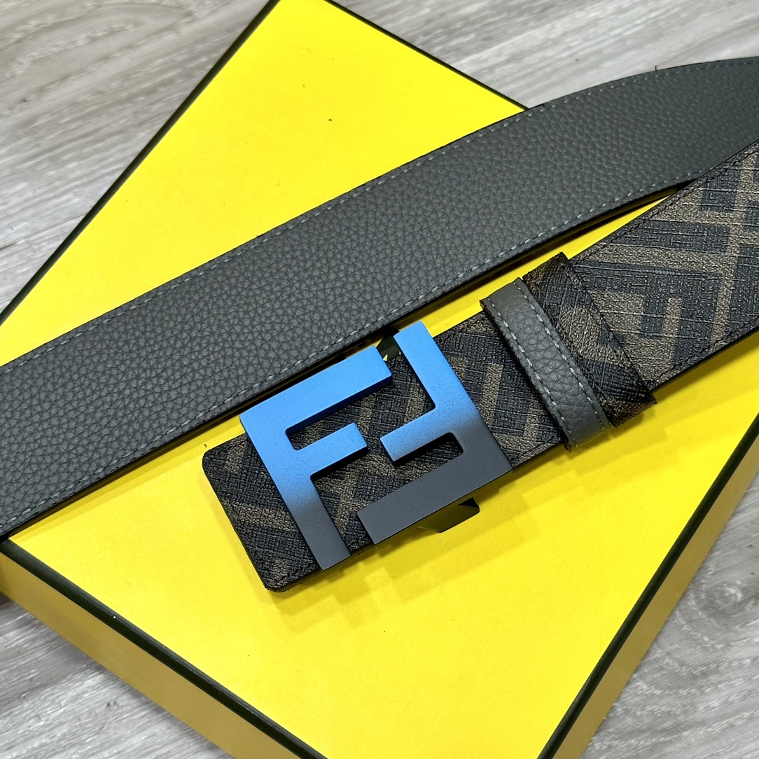 Fendi Leather Belts 1:1 Mirror Version
