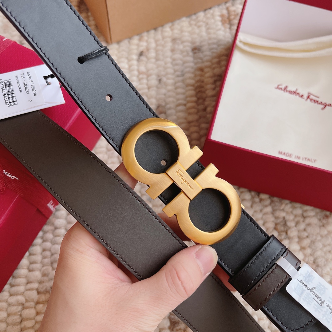 Ferrgamo Leather Belts 1:1 Mirror Version