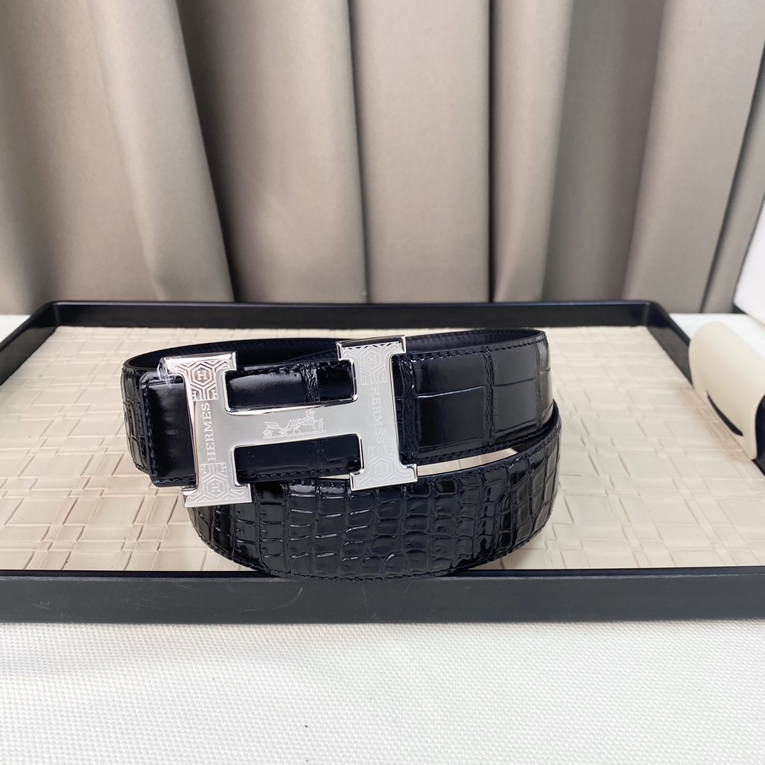 Hermes Leather Belts 1:1 Mirror Version