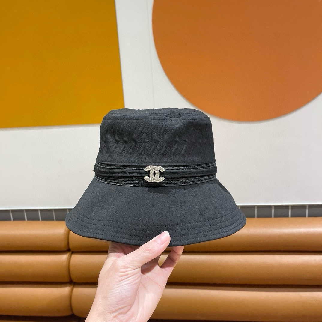 Chanel Shopping Shade Leisure Basin Hat Sunhat （Replica）