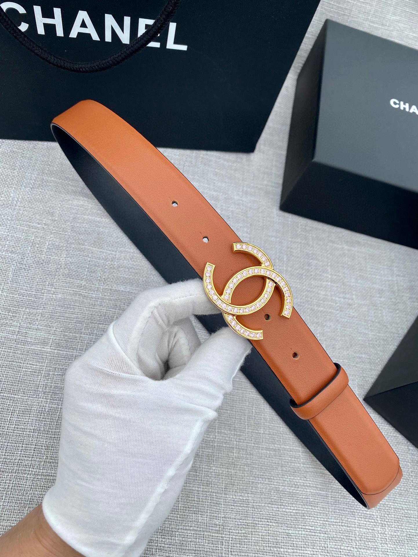 Chanel Leather Belts 1:1 Mirror Version