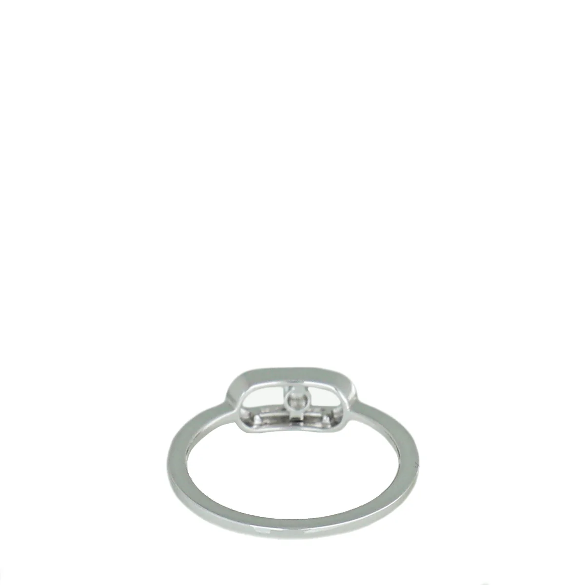 Messika 18K White Gold Diamond Move Uno Ring 50