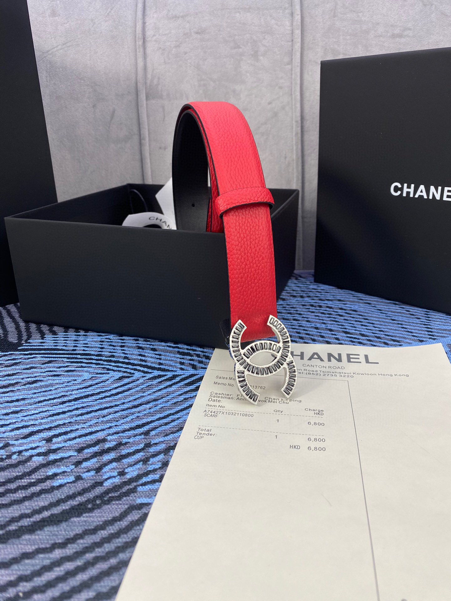 Chanel Leather Belts 1:1 Mirror Version