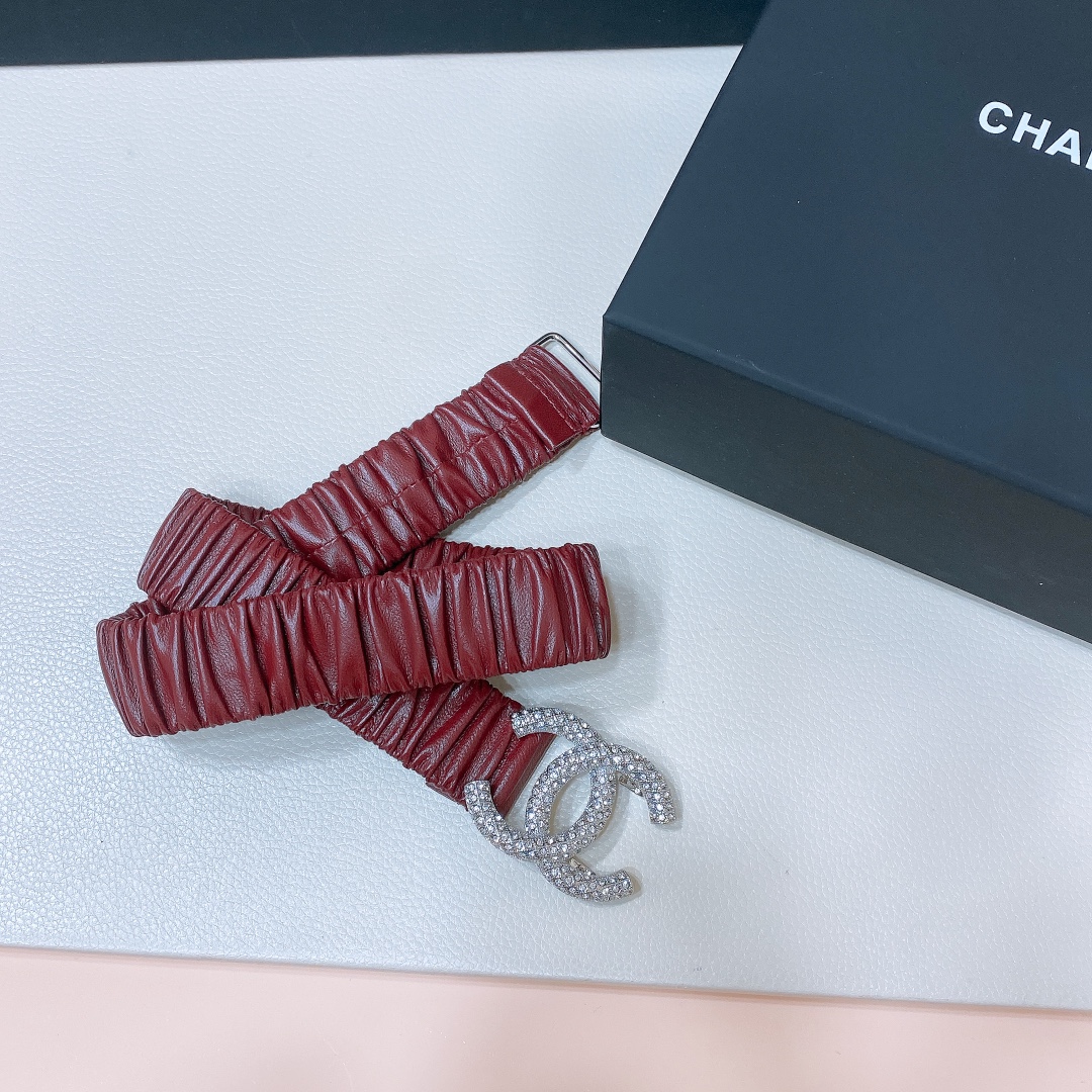 Chanel Leather Belts 1:1 Mirror Version